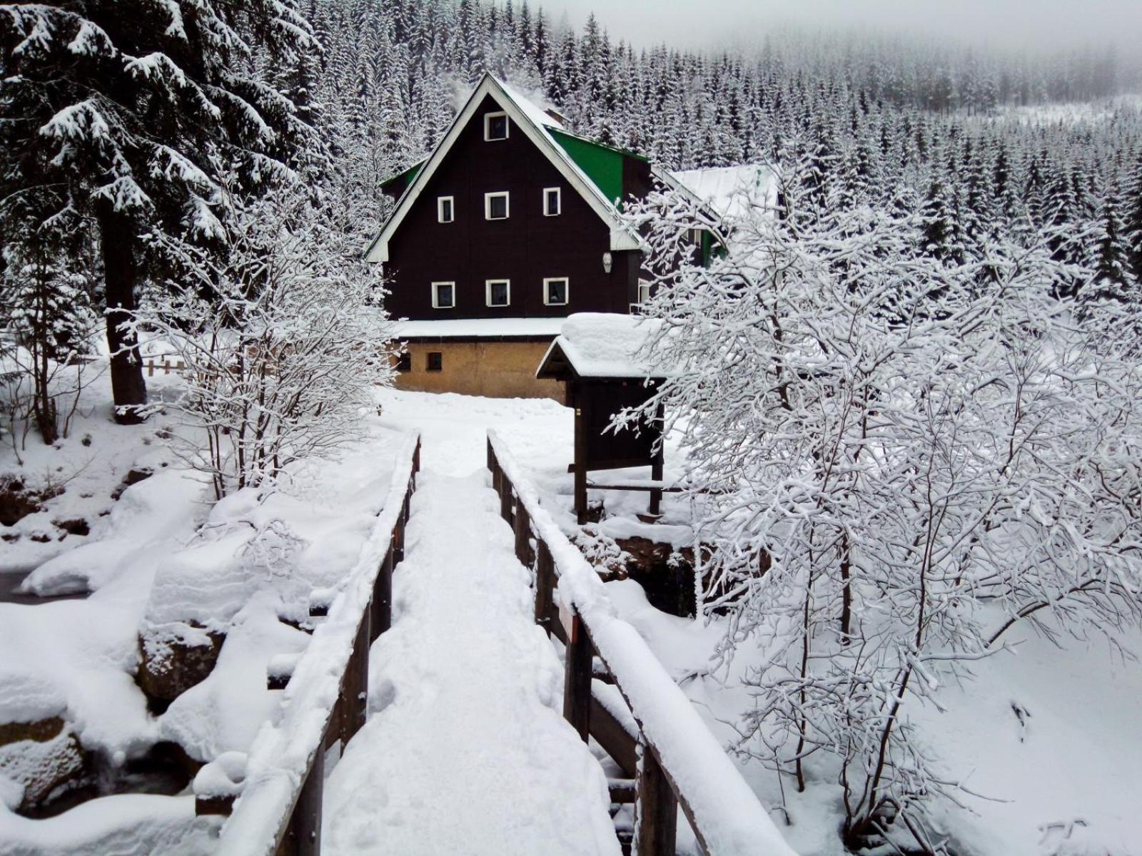 Bouda Bile Labe Hotel Špindlerŭv Mlýn Kültér fotó